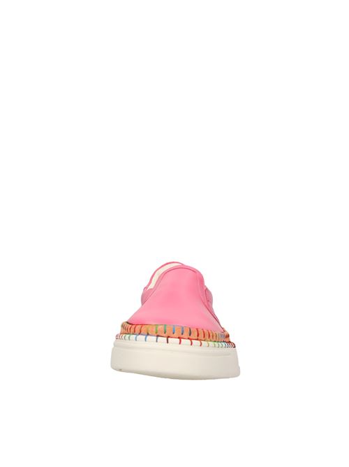 Slip on in pelle e camoscio OA NON-FASHION | A84 CALF COLORATOROSA